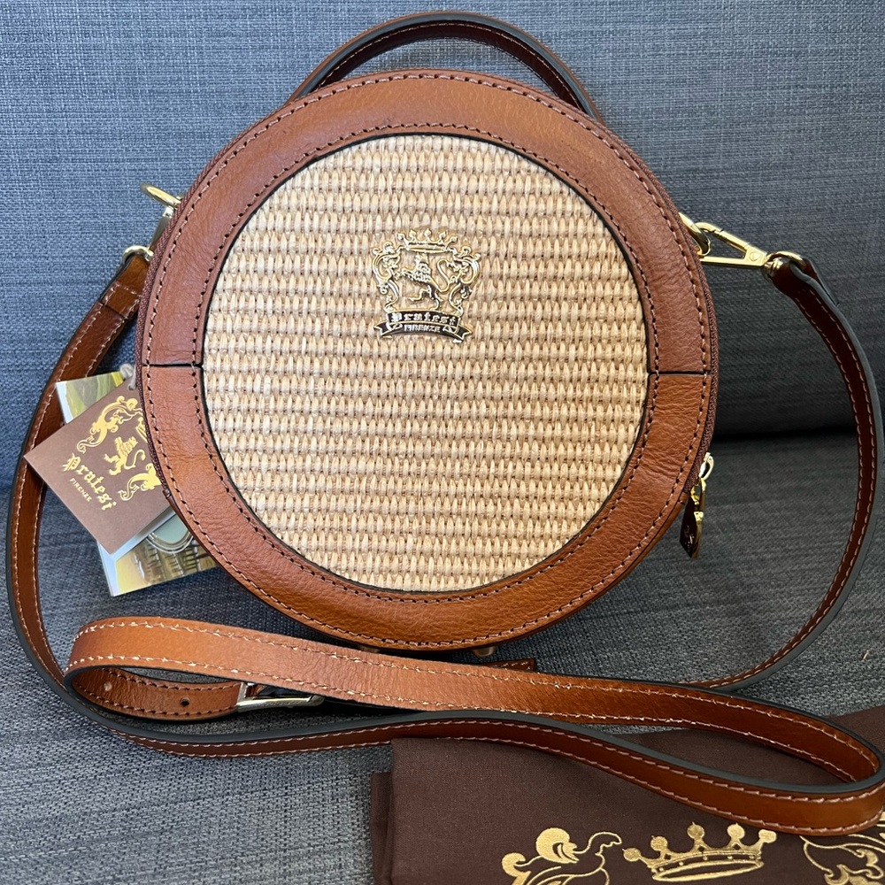 NWT PRATESI FIRENZE CROSSBODY SHOULDER BAG